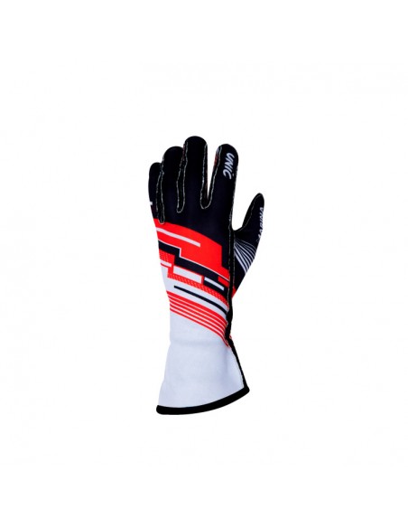 GUANTES MARINA ÚNIC FIA - LEVELS II - NEGRO GRIS ROJO