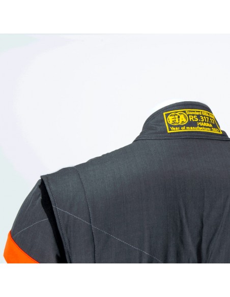 AIR DAS ANTRACITE GREY - PEARL GREY - FLUOR RED