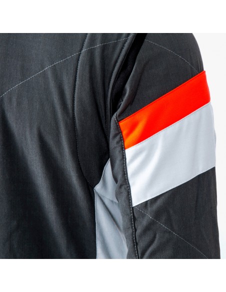 AIR DAS ANTRACITE GREY - PEARL GREY - FLUOR RED